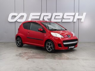 2011 Peugeot 107 I Рестайлинг, красный, 364000 рублей, вид 1