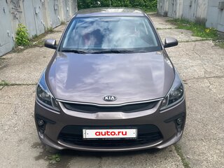 2018 Kia Rio IV, коричневый, 1450000 рублей, вид 1