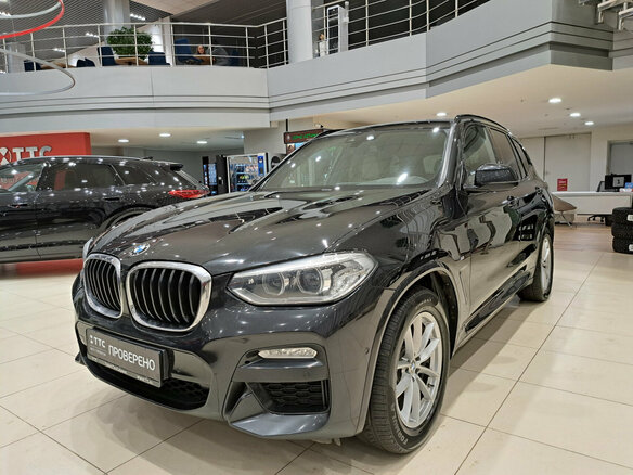 2019 BMW X3 20d xDrive III (G01), чёрный