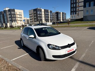 2011 Volkswagen Golf VI, белый, 600000 рублей, вид 3