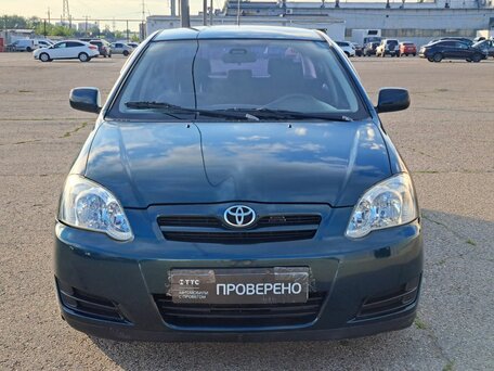 2005 Toyota Corolla IX (E120, E130) Рестайлинг, зелёный, 485000 рублей, вид 2