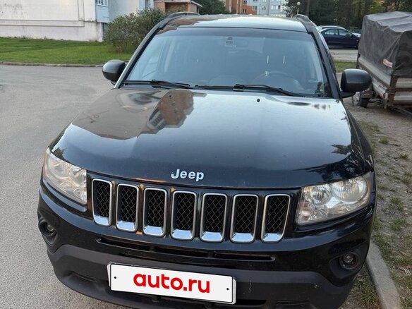 2013 Jeep Compass I Рестайлинг 2, чёрный, 1300000 рублей - вид 1