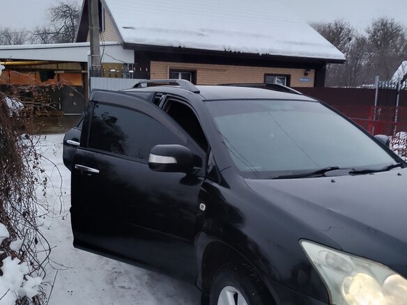 2007 Toyota Harrier II (XU30), чёрный, 640000 рублей - вид 2