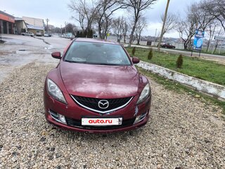 2008 Mazda 6 II (GH), красный, 610000 рублей, вид 1