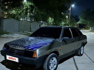 1999 Lada (ВАЗ) 21099, серебристый, 50000 рублей, вид 2