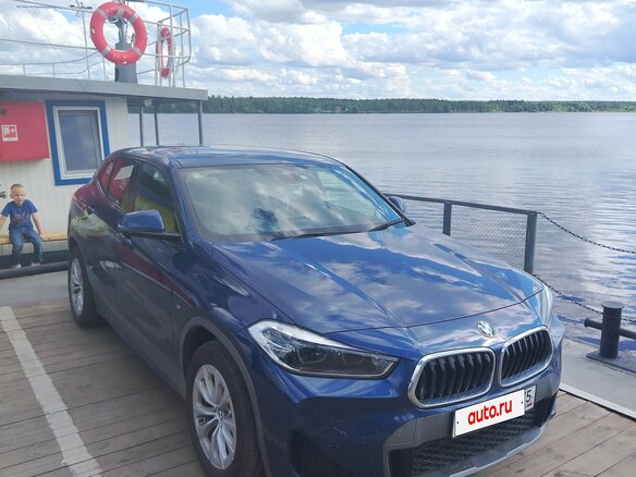 2020 BMW X2 sDrive18i I (F39), синий, 1950000 рублей