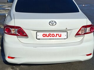2011 Toyota Corolla X (E140, E150) Рестайлинг, белый, 720000 рублей, вид 4