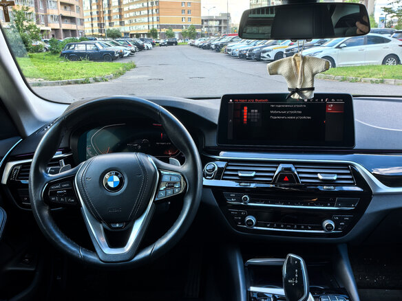 2021 BMW 5 серии 520i VII (G30/G31/G38) Рестайлинг, чёрный, 4590000 рублей - вид 12