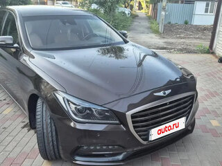 2017 Genesis G80 I, коричневый, 2140000 рублей, вид 1