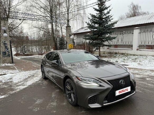2018 Lexus LS 500 V, серый, 4900000 рублей - вид 7