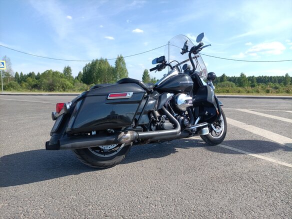 2014 Harley-Davidson Road King, чёрный, 1106000 рублей - вид 1