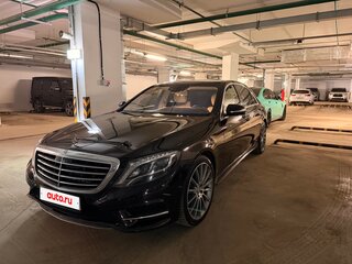 2015 Mercedes-Benz S-Класс 350 CDI BlueTEC Long 7G-TRONIC VI (W222, C217), чёрный, 3800000 рублей, вид 2