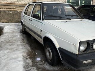1990 Volkswagen Golf KAT II, белый, 85000 рублей, вид 2