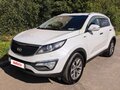 2015 Kia Sportage III Рестайлинг, белый, 1300000 рублей