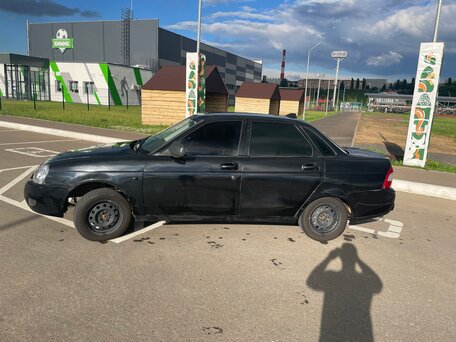 2013 Lada (ВАЗ) Priora I, чёрный, 225000 рублей, вид 3