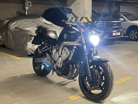 2007 Yamaha FZ6, чёрный, 465000 рублей, вид 2