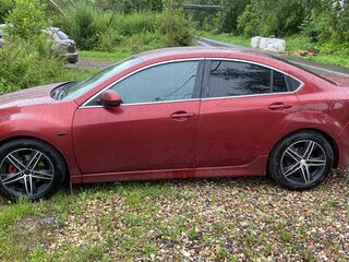 2010 Mazda 6 II (GH) Рестайлинг, красный, 800000 рублей, вид 4