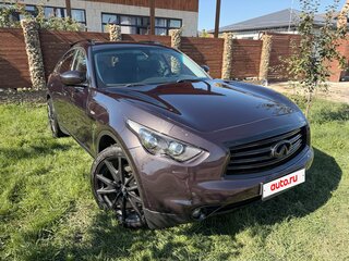 2012 Infiniti FX30d II (S51) Рестайлинг, коричневый, 1550000 рублей, вид 3