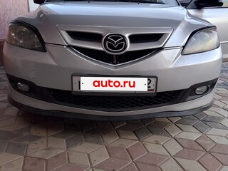 2008 Mazda 3 I (BK) Рестайлинг, серебристый, 640000 рублей, вид 2