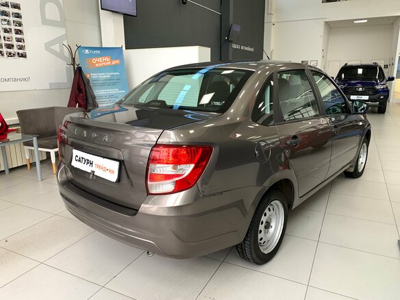 2019 Lada (ВАЗ) Granta I Рестайлинг, коричневый, 520000 рублей - вид 5