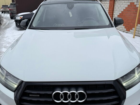 2018 Audi Q7 II (4M), белый, 4300000 рублей - вид 1