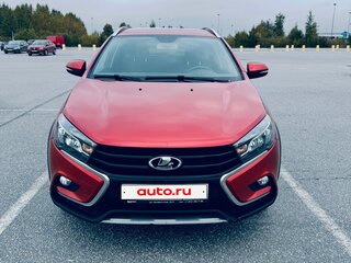 2021 Lada (ВАЗ) Vesta SW Cross I, красный, 1250000 рублей, вид 1