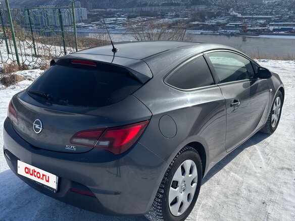 2012 Opel Astra GTC J Рестайлинг, серый, 1200000 рублей - вид 6