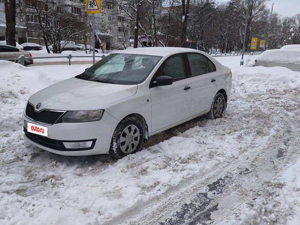 2016 Skoda Rapid I, белый, 900000 рублей - вид 1