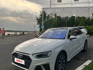 2020 Audi A4 40 TFSI V (B9) Рестайлинг, белый, 3500000 рублей, вид 1