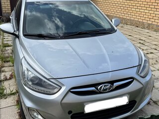 2014 Hyundai Solaris I, серебристый, 630000 рублей, вид 1