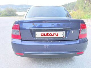 2014 Lada (ВАЗ) Priora I Рестайлинг, синий, 560000 рублей, вид 4