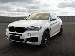 2017 BMW X6 40d II (F16), белый, 4450000 рублей, вид 2