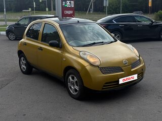 2002 Nissan March III (K12), золотистый, 187000 рублей, вид 3