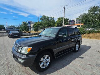 2005 Lexus LX 470 II Рестайлинг, чёрный, 2850000 рублей, вид 1