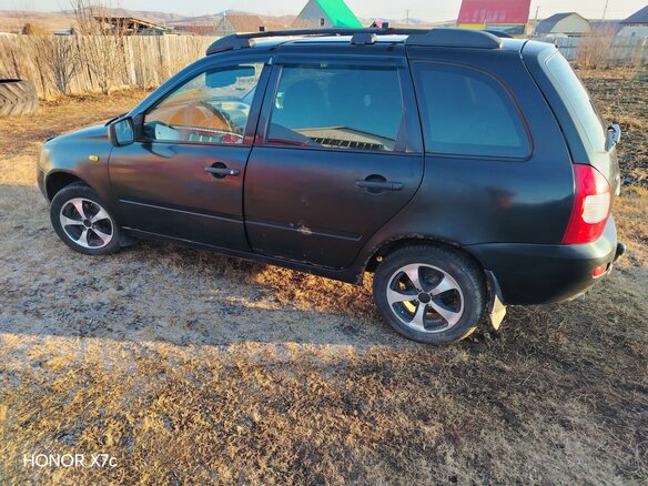 2011 Lada (ВАЗ) Kalina I, чёрный, 165000 рублей - вид 2