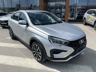 2026 Lada (ВАЗ) Vesta Cross I Рестайлинг (NG), серебристый, 1833000 рублей, вид 5