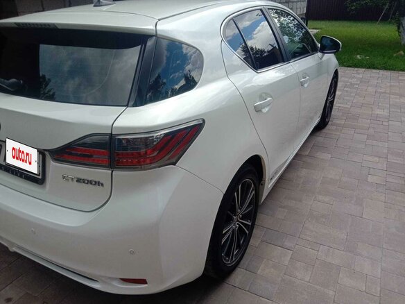 2012 Lexus CT 200h I, белый, 1650000 рублей - вид 10