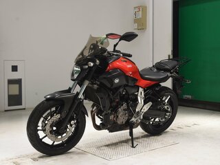 2014 Yamaha MT-07 (FZ-07), красный, 530000 рублей, вид 3