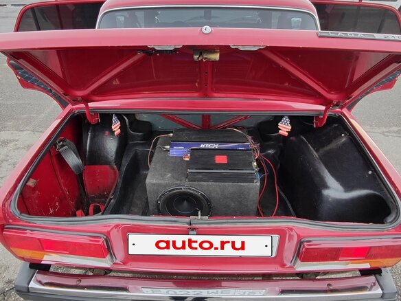 2005 Lada (ВАЗ) 2107, пурпурный, 280000 рублей - вид 8