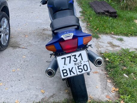 2002 Kawasaki ZXR 250, синий, 100000 рублей, вид 1