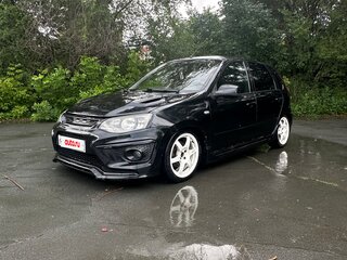 2015 Lada (ВАЗ) Kalina Sport II, чёрный, 480000 рублей, вид 1