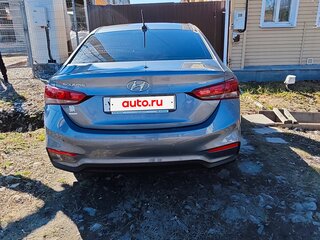 2019 Hyundai Solaris II, серый, 1350000 рублей, вид 4
