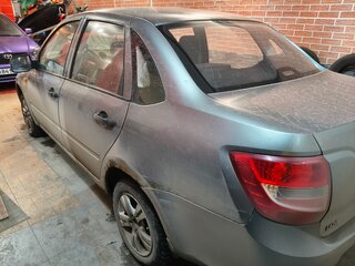 2012 Lada (ВАЗ) Granta I, серый, 250000 рублей, вид 4