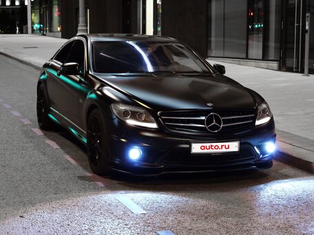 2007 Mercedes-Benz CL-Класс AMG 63 AMG II (C216), чёрный, 3375000 рублей, вид 2