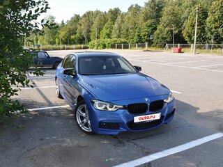 2017 BMW 3 серии 320i xDrive VI (F3x) Рестайлинг, синий, 2500000 рублей, вид 5