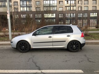 2007 Volkswagen Golf V, серебристый, 395000 рублей, вид 5