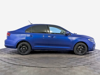 2021 Volkswagen Polo VI, синий, 1499000 рублей, вид 4