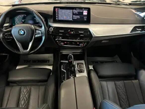 2023 BMW 5 серии 518d VII (G30/G31/G38) Рестайлинг, чёрный - вид 9