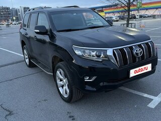 2018 Toyota Land Cruiser Prado 150 Series Рестайлинг 2, чёрный, 5900000 рублей, вид 1