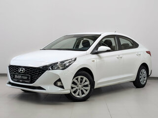2022 Hyundai Solaris II Рестайлинг, белый, 1620000 рублей, вид 1